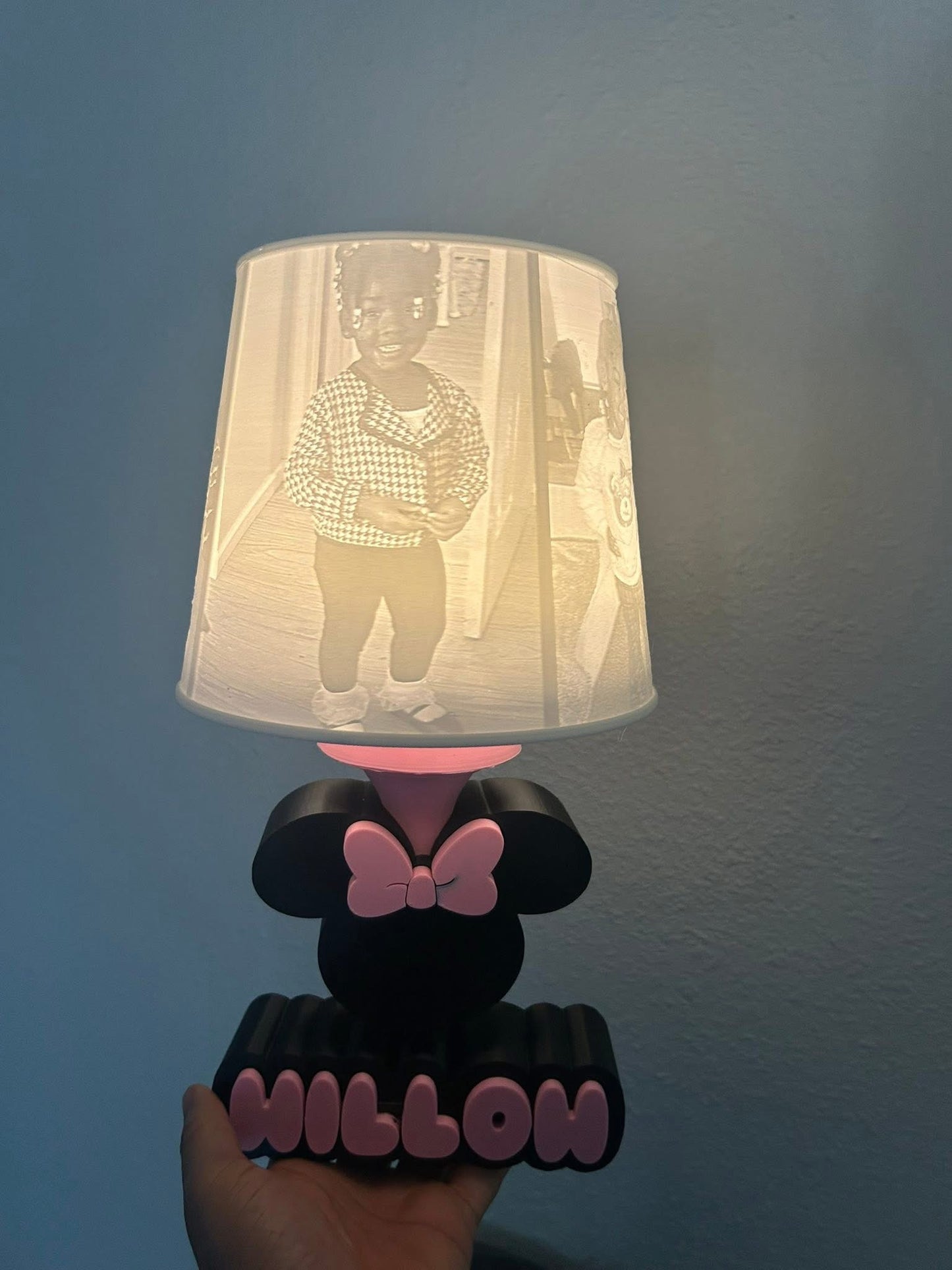 Custom Lamp Shade and Lamp Base